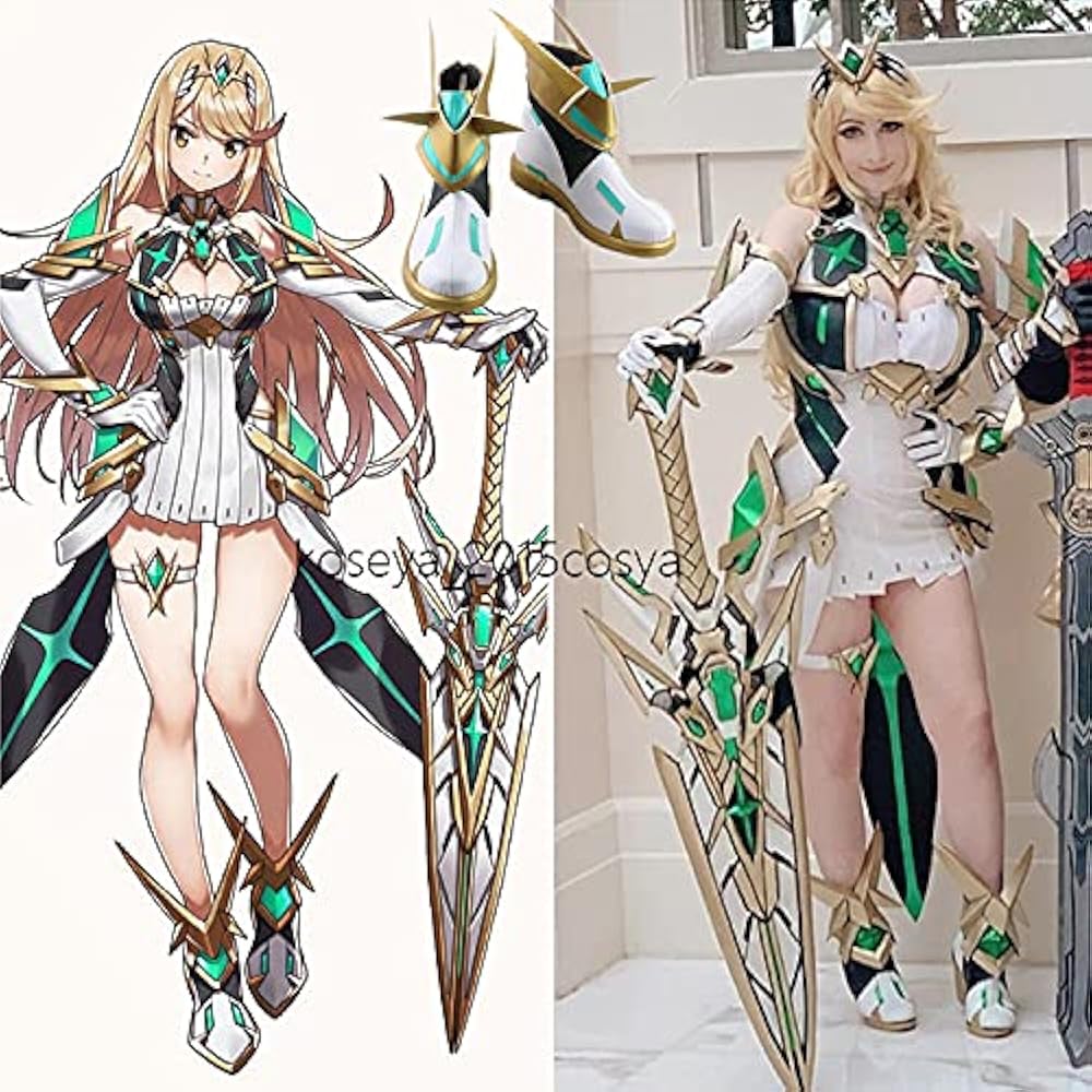 今月までセール！ゼノブレイド2 ヒカリ コスプレセット Amazon.co.jp: [エアーズCOS] ゼノブレイド2 ヒカリ コスプレ